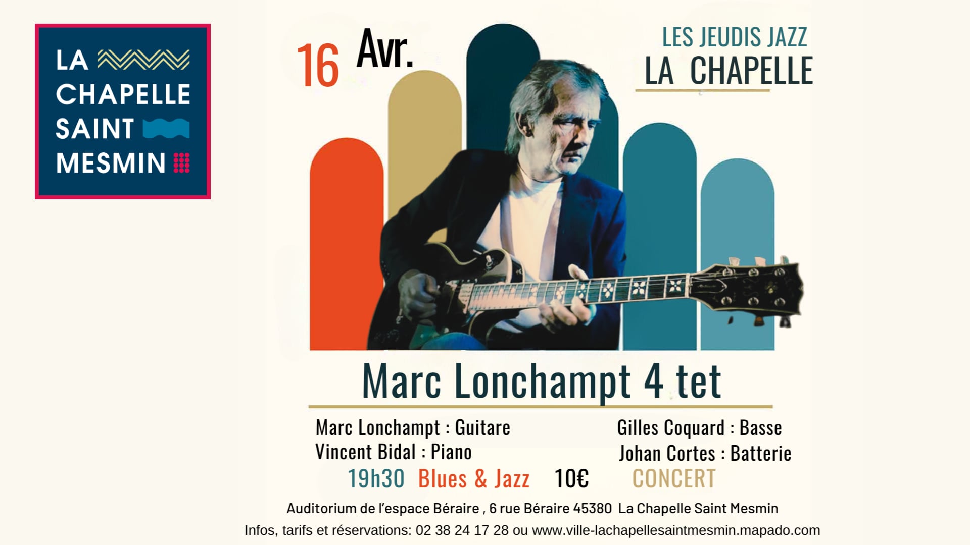 Marc Longchamp, musicien de jazz