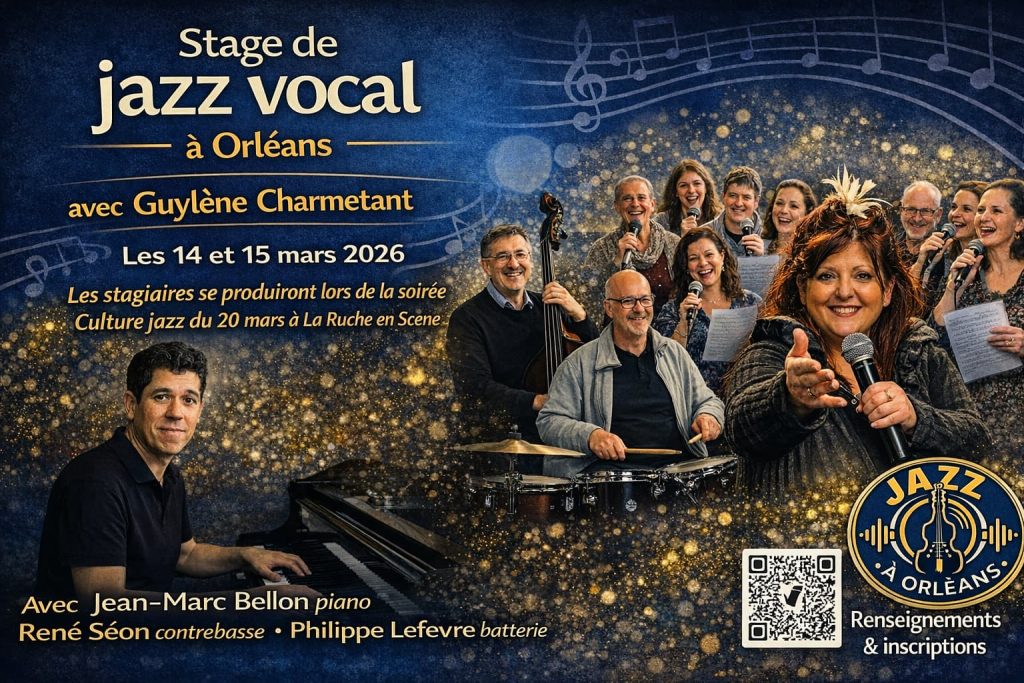 Jazz vocal — Guylène Charmetant, mars 2026