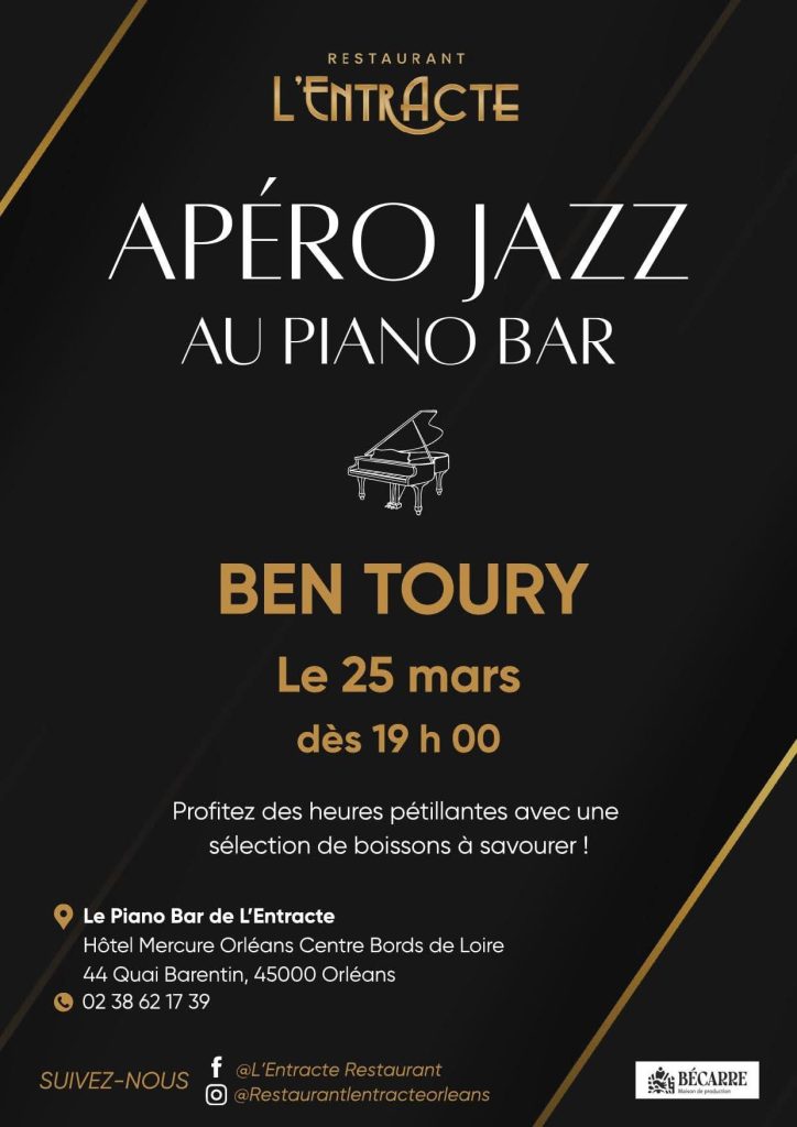 Ben Toury à l'Entracte, musicien de jazz