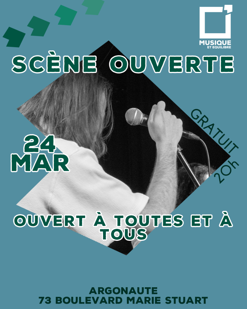 Scène ouverte jazz au bar Argonaute, Orléans – mars