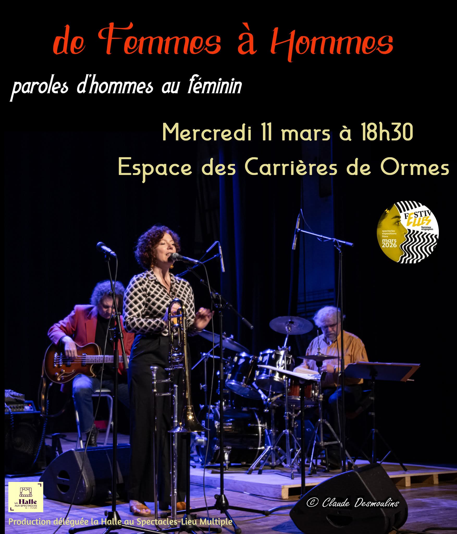 Concert Femmes à Hommes, Jazz à Orléans