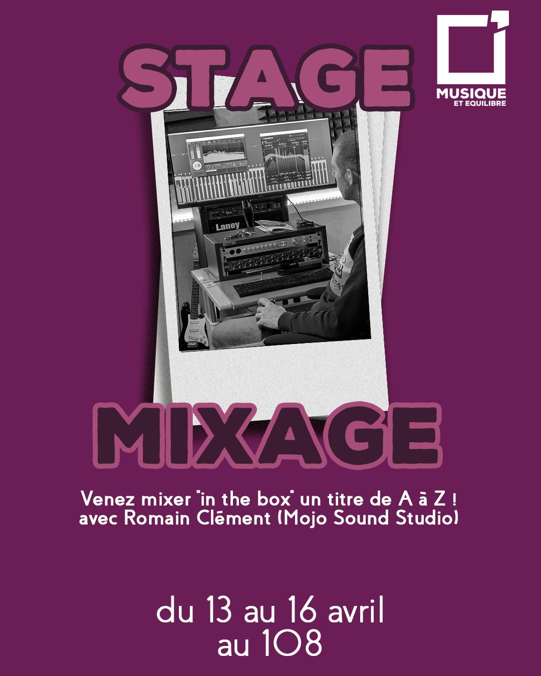 Stage de mixage jazz