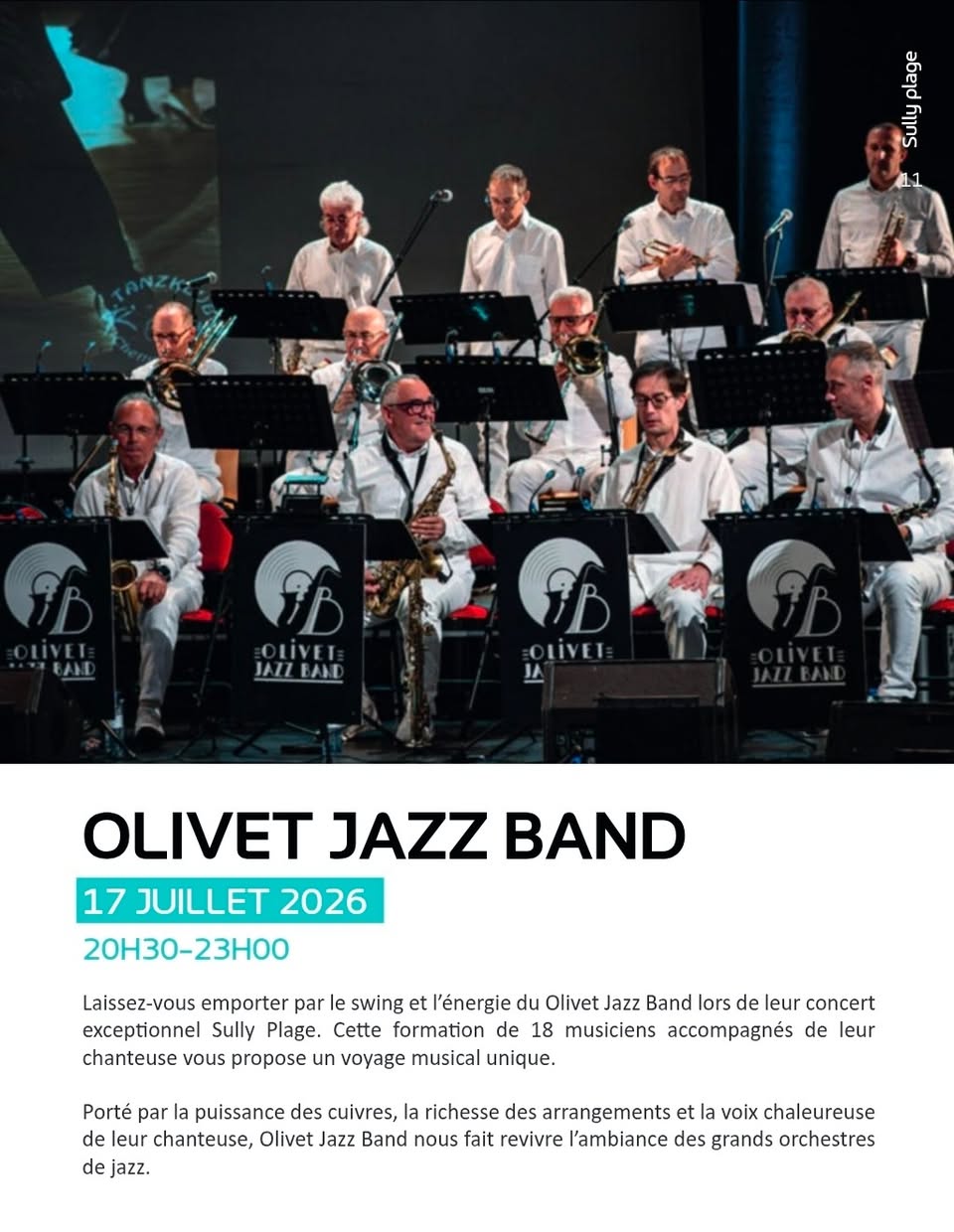 olivet jazz band 17 juillet