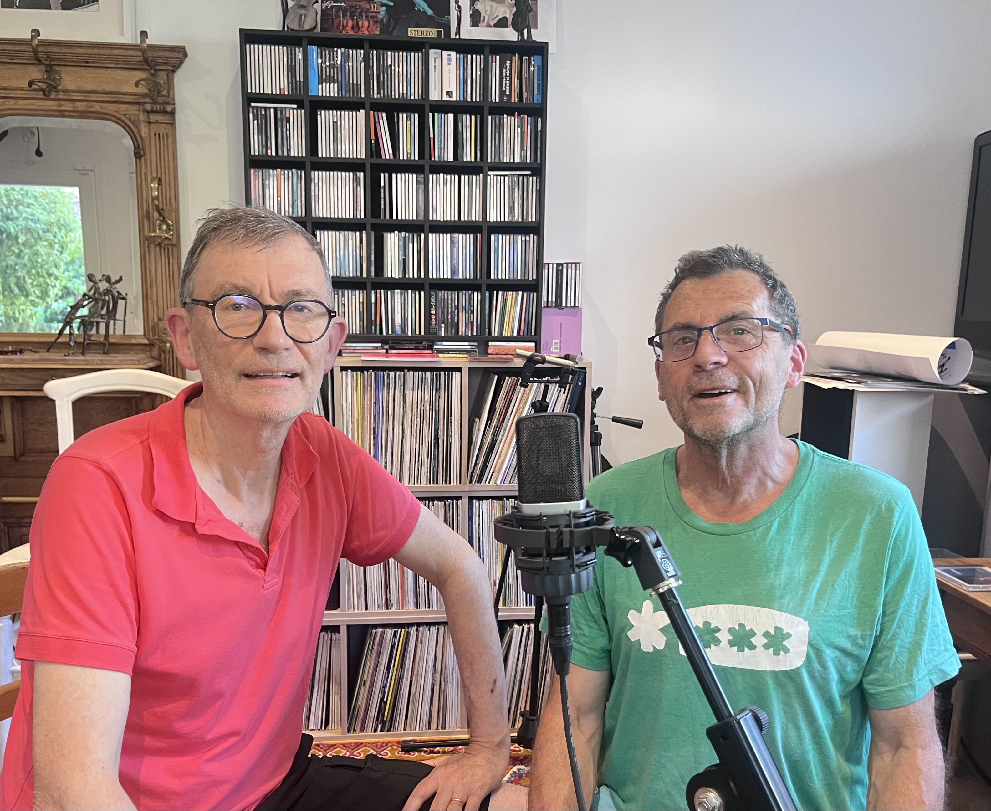 René Séon et Bruno Delanchy en interview au studio Le Sud-Est de Quelque Part