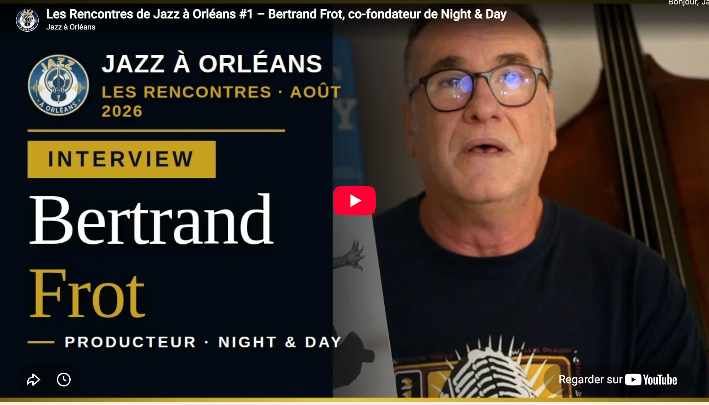 Bertrand Frot, producteur chez Night & Day