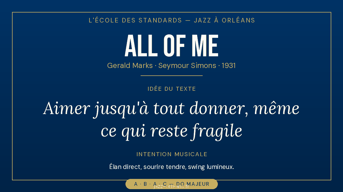 Idee du texte et intention musicale