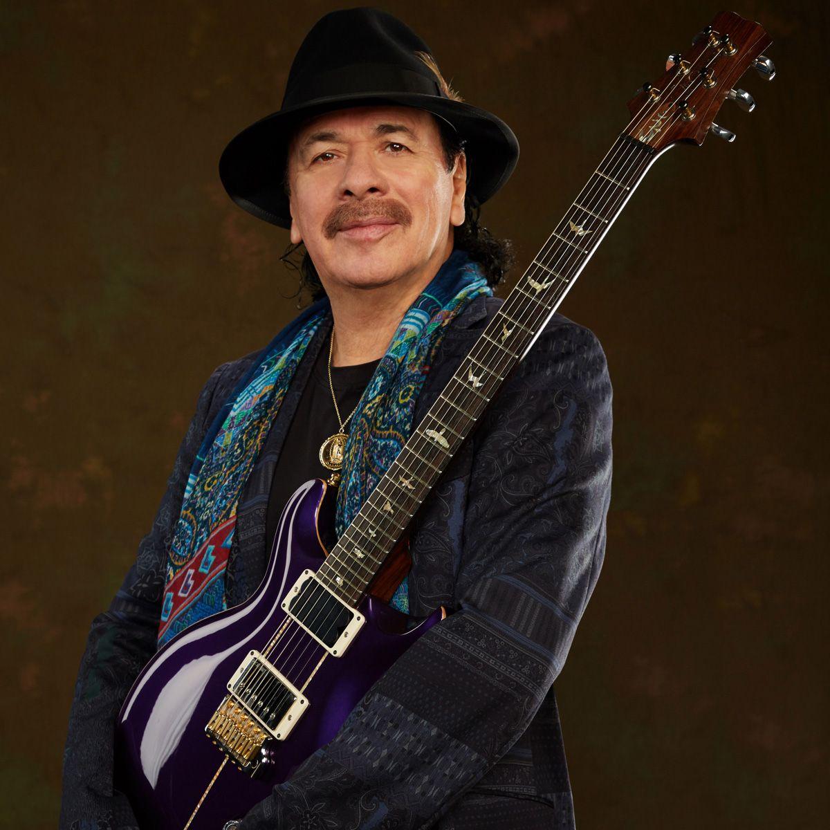 Carlos Santana, tête d'affiche du festival en 1993
