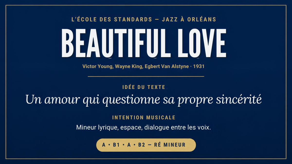 Idee du texte et intention musicale