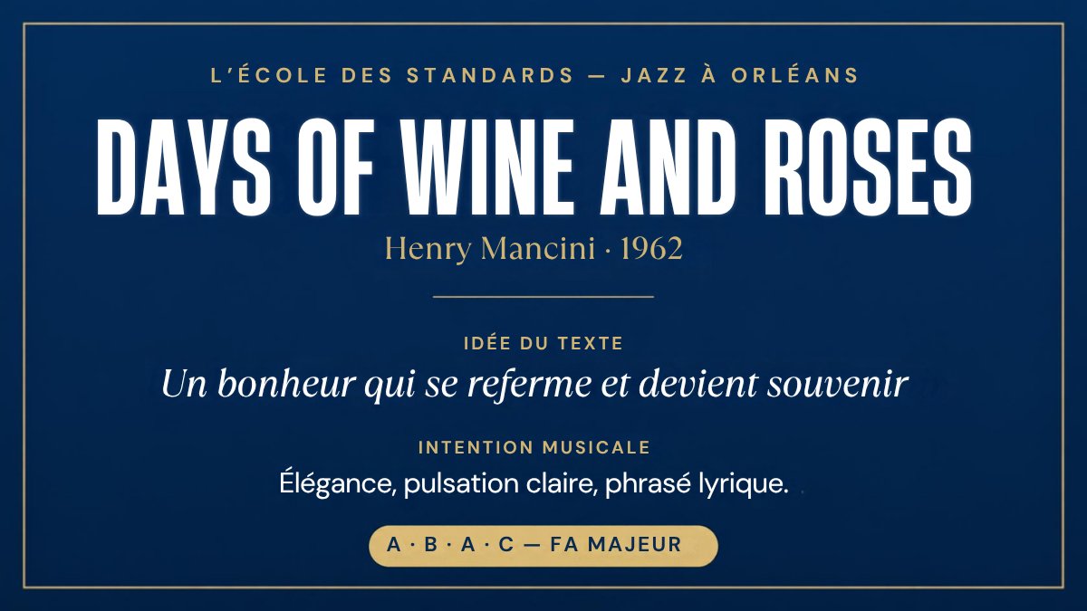 Idee du texte et intention musicale